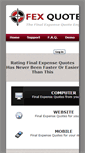 Mobile Screenshot of fexquotes.com